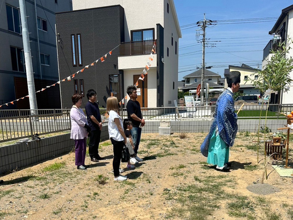 【I様邸】地鎮祭を執り行いました